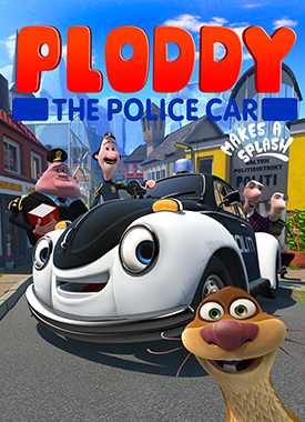 Ploddy The Police Car Makes a Splash